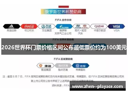 2026世界杯门票价格区间公布最低票价约为100美元